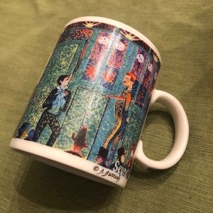 Starbucks Seurat Painting Mug